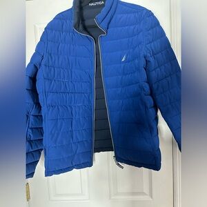 Nautica reversible bubble coat.